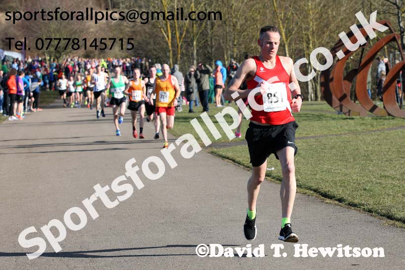 Senior mens 2018 Royal Signals NECAA Road Relays, Hetton. Photo: David T. Hewitson/Sports for All Pics